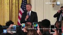 Il l'avoue, Barack Obama ne sait pas...rapper.