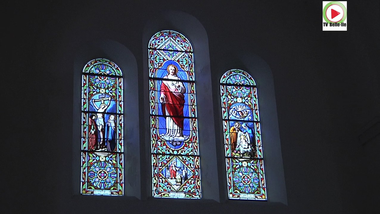 Belle-Île-en-Mer | L'eglise Saint-Nicolas de Sauzon  |  Belle-Île Télévision TVBI