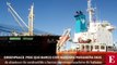 Greenpeace pide que barco con bandera panameña deje de abastecer a barcos cazadores de ballenas