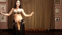 Ho Lan biểu diễn belly dance - drum solo - múa bụng Viet Nam Sai Gon, Rannet al tabla