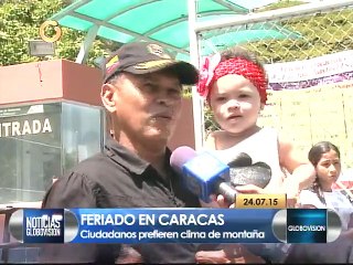 Caraqueños optaron por visitar el Teléferico en día feriado