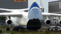 Antonov An 225 Mriya (World's Largest Airplane) at Leipzig Airport (full HD)