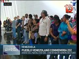 Conmemora Venezuela el 232 aniversario del natalicio de Simón Bolívar