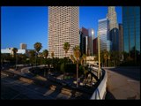 Downtown Los Angeles Time Lapse sunset 6th Street West side 4k