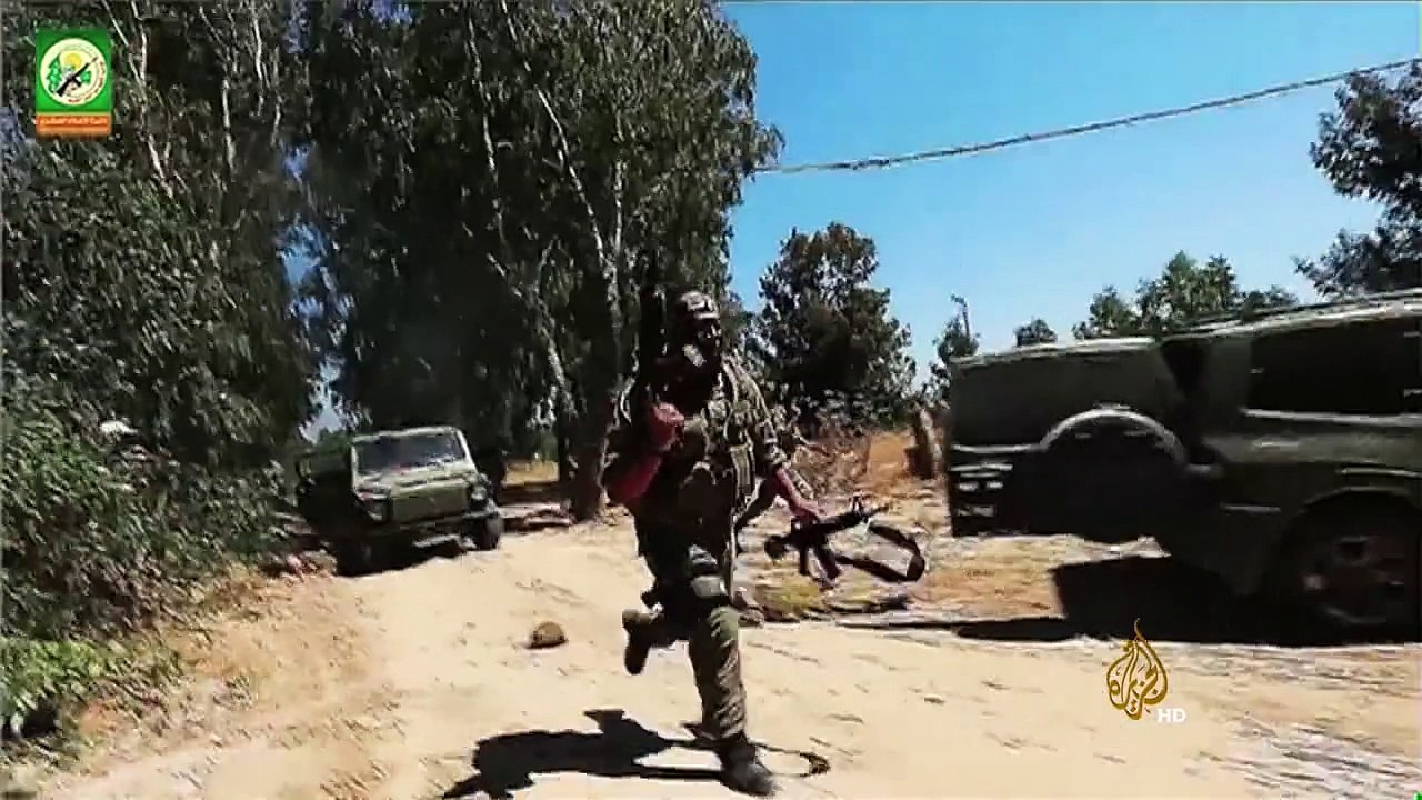 هاو الرجال !! شوفو كيفاش كتائب القسام تقتحم موقع اسرائلي وتفجرو