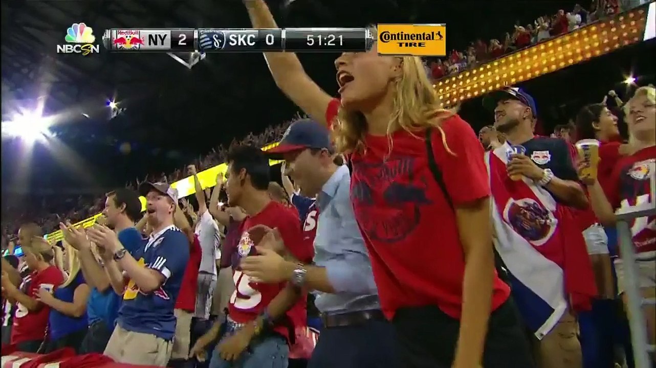 Thierry Henry Goal - New York Red Bulls vs Sporting Kansas City MLS 09-06-2014