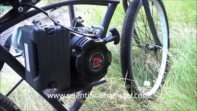 Homemade Motorized bike! (Not made from a kit)