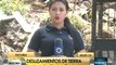 3 familias damnificadas por deslizamiento de tierra en Táchira