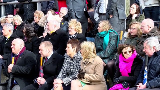 Welsh Guards St David's Day Parade Cardiff 2015
