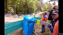 Une course de motocross avec des side-car en Allemagne