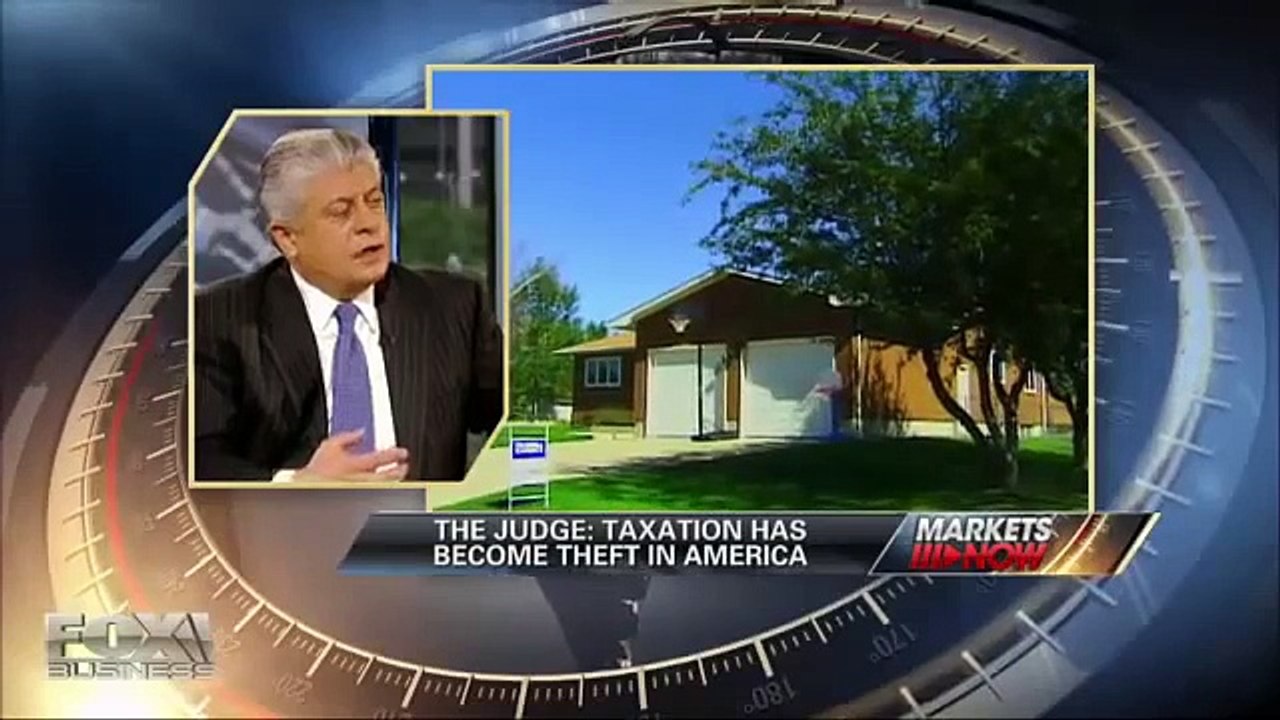 Judge Napolitano: "Taxation is Theft"