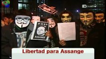 Manifestaciones Free Wikileaks España.