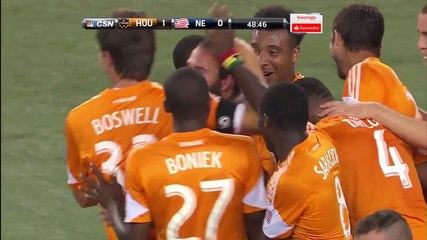 Adam Moffat Goals - Houston Dynamo v NE Revolution - MLS - 07-13-13