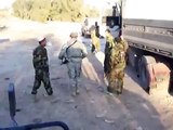 American Soldier dancing with Iraqi troops funny