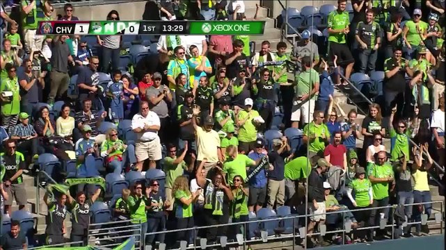 Obafemi Martins Goal - Seattle Sounders FC v Chivas USA - MLS 09-27-2014