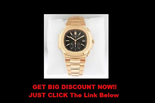 PATEK PHILIPPE NAUTILUS 40MM ROSE GOLD MEN'S WATCH 5980/1R-001 UNWORN