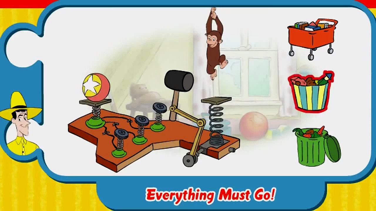 Curious George Everything Must Go Cartoon Animation PBS Kids Game Play Walkthrough