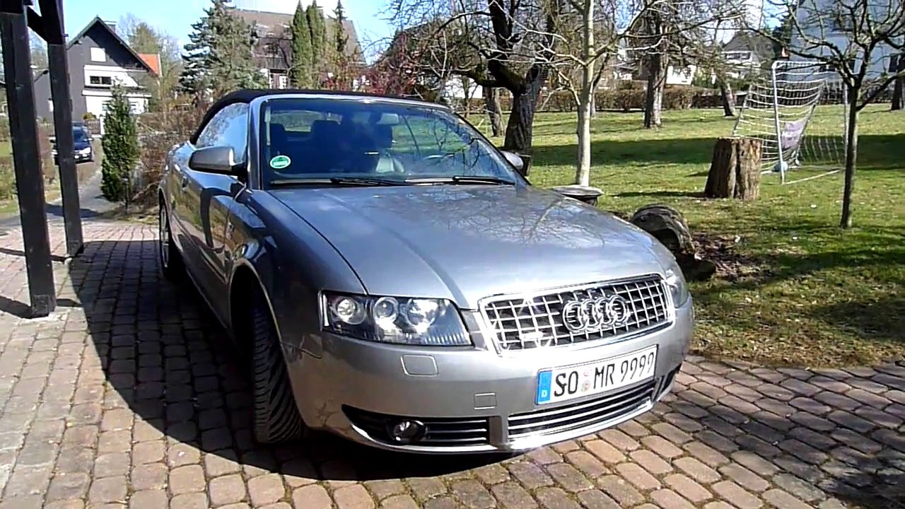 Audi A4 Cabrio 3.0.MOV