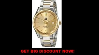 SPECIAL PRICE TAG Heuer Men's WAR215A.BD0783 Carrera Analog Display Swiss Automatic Two Tone Watch