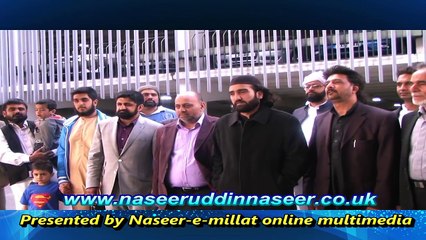 Arrival of Pir Syed Ghulam Najamuddin Gilani Shah Sahib at Manchester Airport 26_05_2013