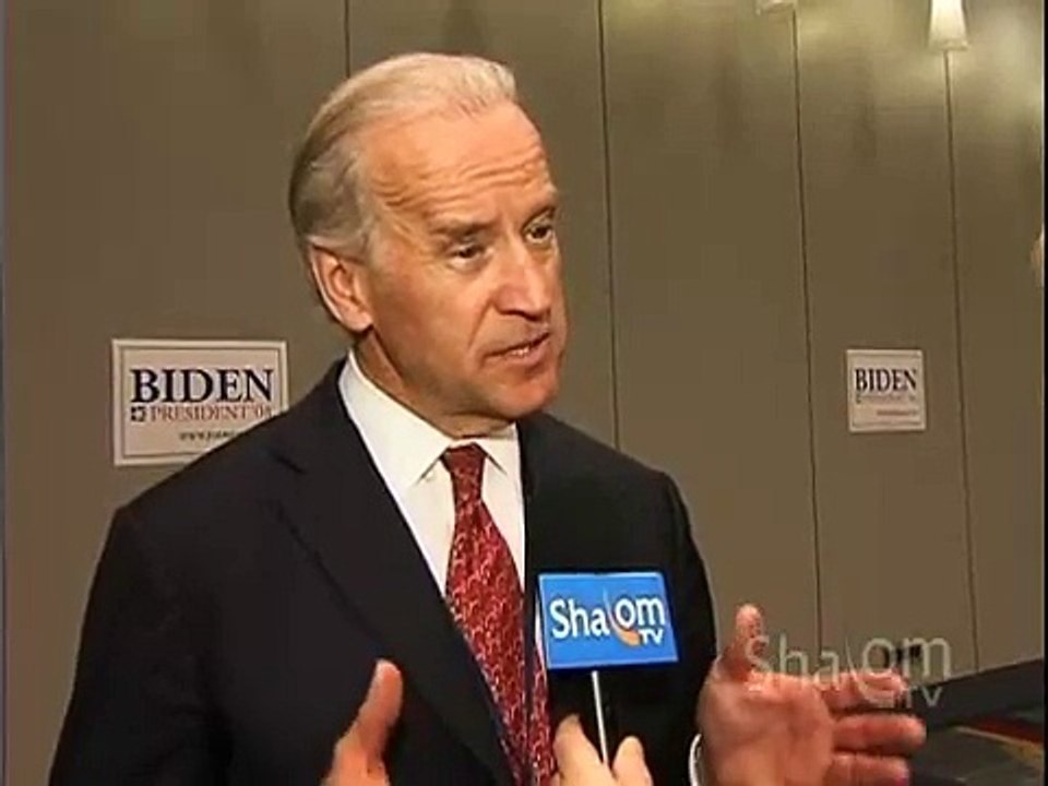 Biden on Israel: "I'm a Zionist!"