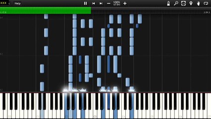 Noragami OP 1 - Goya no Machiawase - Synthesia Piano Tutorial