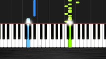 Wiz Khalifa - See You Again -EASY Piano Tutorial (50% Speed)- Synthesia