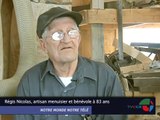 Reportage régional : rencontre avec Régis Nicolas, un artisan menuisier et bénévole à 83 ans