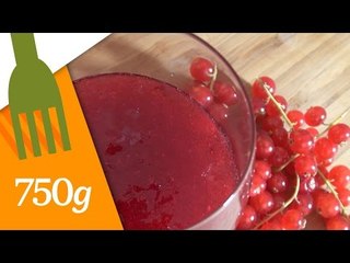 Recette de Gelée de groseille - 750 Grammes