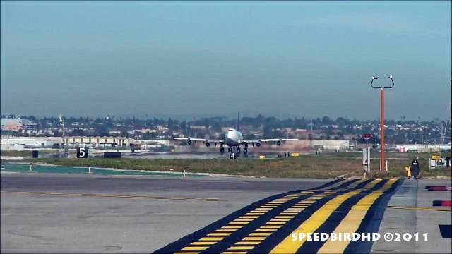 Southern Air Boeing 747-3B5(SF) [N749SA] Takeoff From Los Angeles