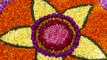 Onam Flower Carpets (pookalam) 2009