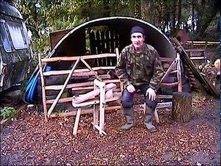 Green Woodworking basics, shavehorse, froe, axe, bushcraft.