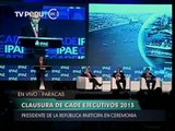 Presidente Ollanta Humala clausuró la edición 51 de la CADE 2013 en Paracas