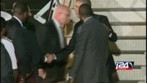 Obama arrives in Kenya for first time since becoming president