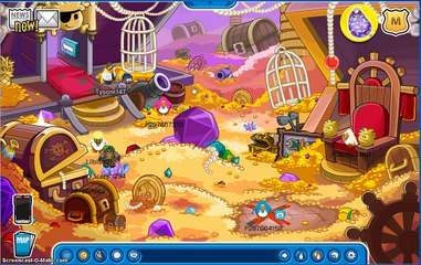 club penguin fun in rockhoppers mind