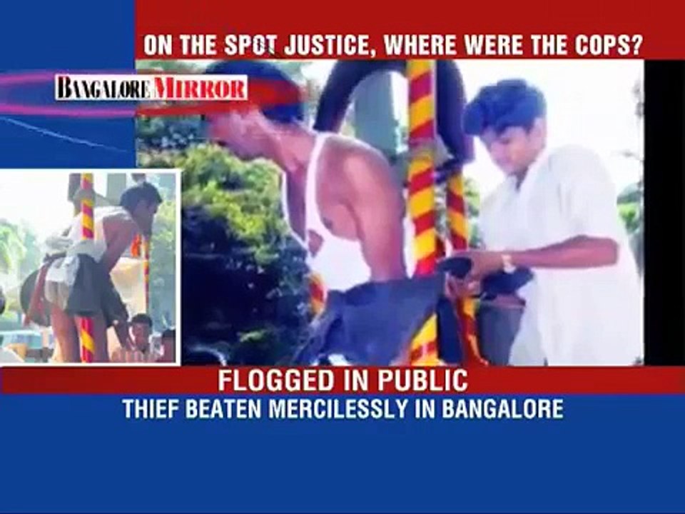 Car thief gets beaten up .mov