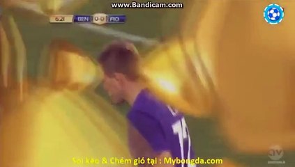 Josip llicic Amazing Shoot Benfica 0-0 Fiorentina