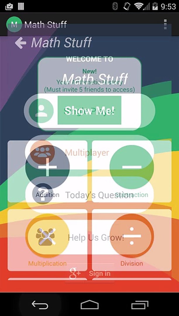 Math Stuff - Android Math app