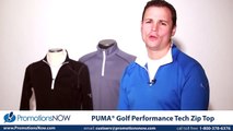 PUMA® Golf Performance Tech Zip Top - Apparel with Your Logo by Promotions Now