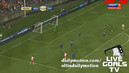 BENFICA 0-0 FIORENTINA  1st Half Highlights HD