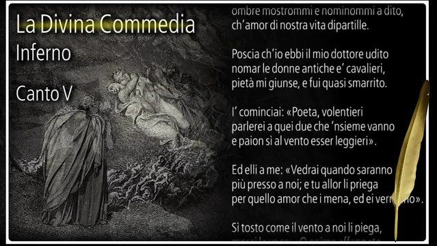 La Divina Commedia - Inferno - Canto V