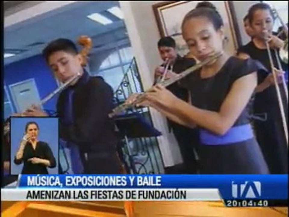 Actividades artísticas amenizan fiestas de Guayaquil