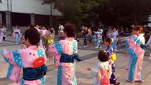Bon-odori, Japanese dance (street festival dance at Nagoya Japan)