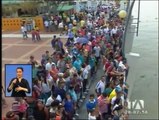 Miles de personas disfrutaron del desfile náutico 'Guayaquil y la leyenda de Posorja'