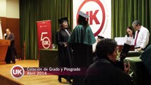 Primera Ceremonia de Graduación del 2014