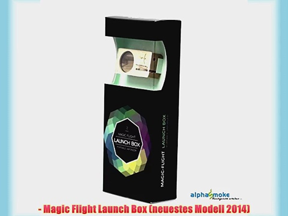 Magic Flight Launch Box portabler Vaporizer - neue Version!