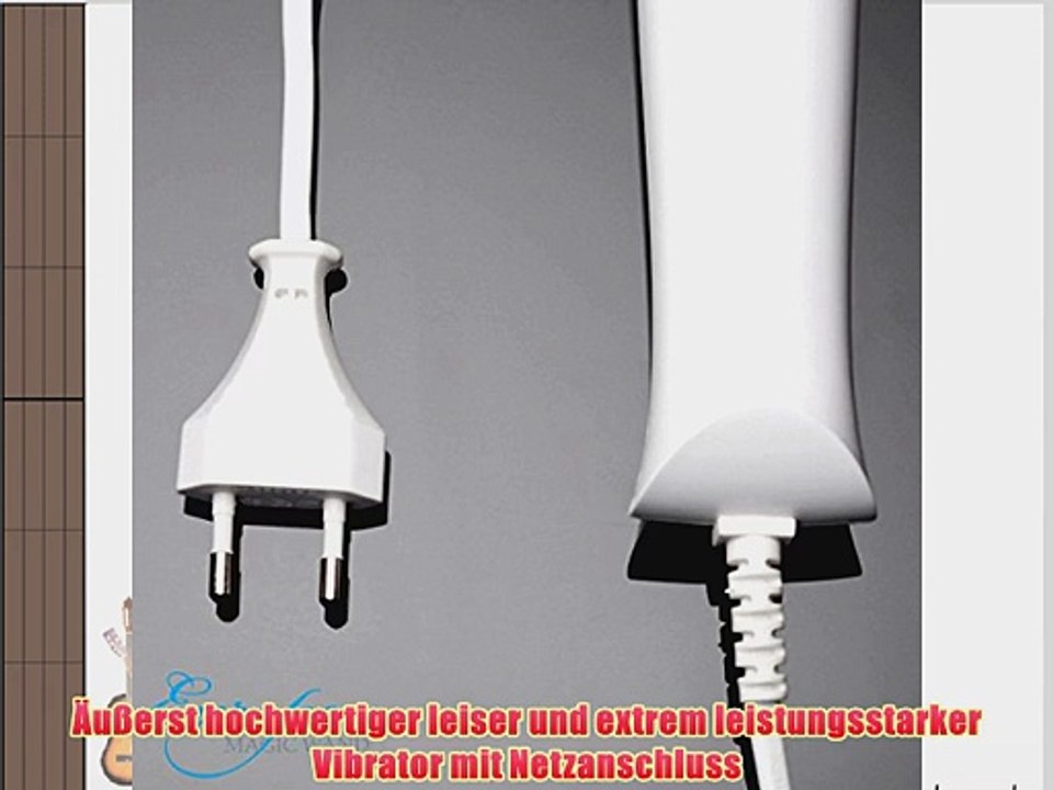 Europe Magic Wand Massagestab blau/wei?