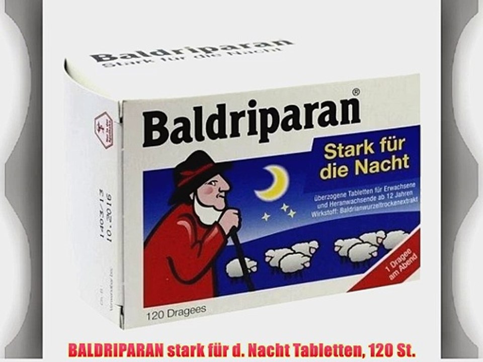 BALDRIPARAN stark f?r d. Nacht Tabletten 120 St.