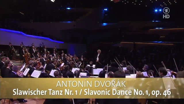 Antonin Dvorak Slavonic Dance Number 1 - From Silvesterkonzert, Berlin, 31 December 2011