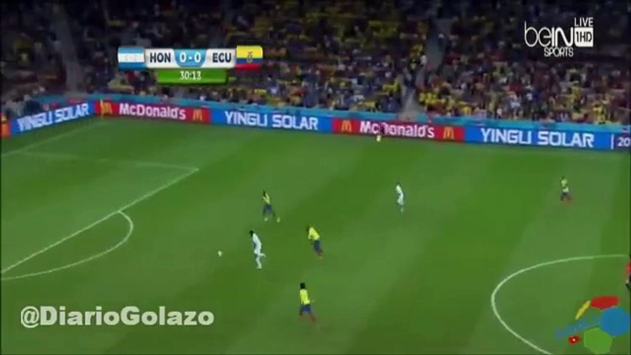 ¡GOLAZO de Carlo Costly a Ecuador! - Mundial de Brasil 2014